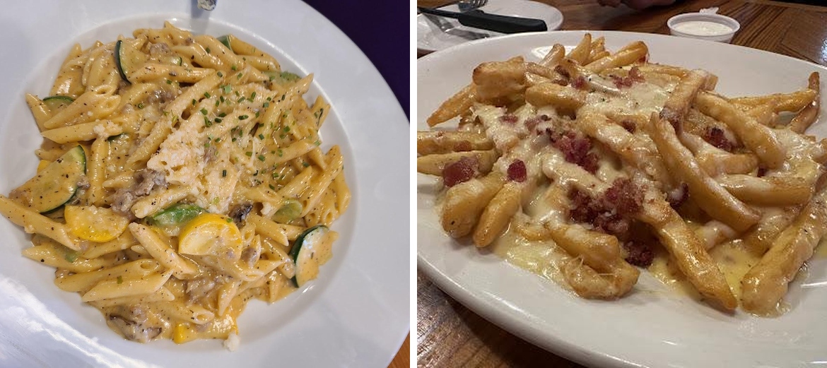 Gusto's Italian Grill & Pizza Menu